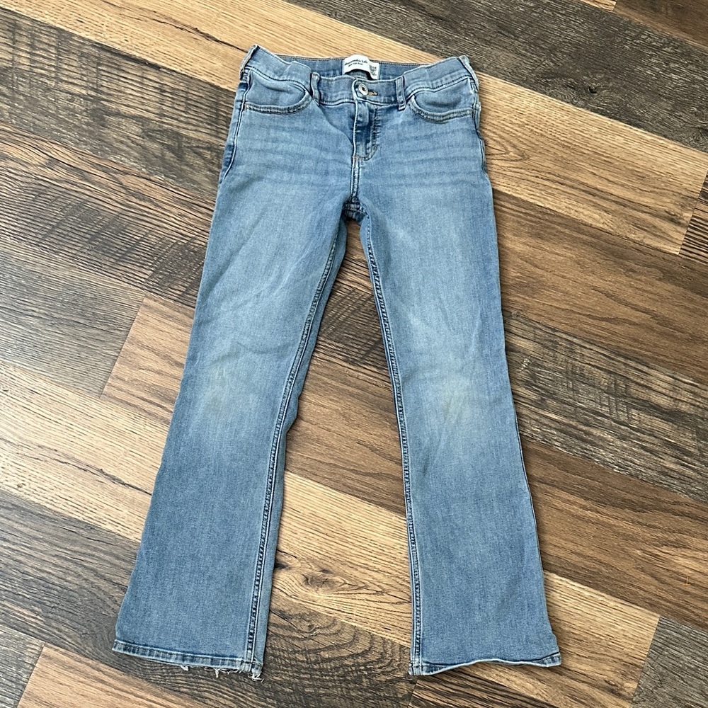 Abercrombie Kids Light Blue Flare Jeans